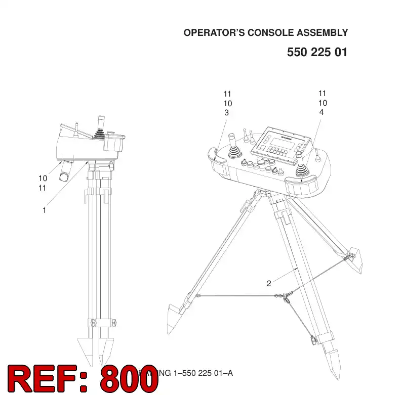 55062420 550 624 20 MOUNTING - Sandvik Technical Drawing