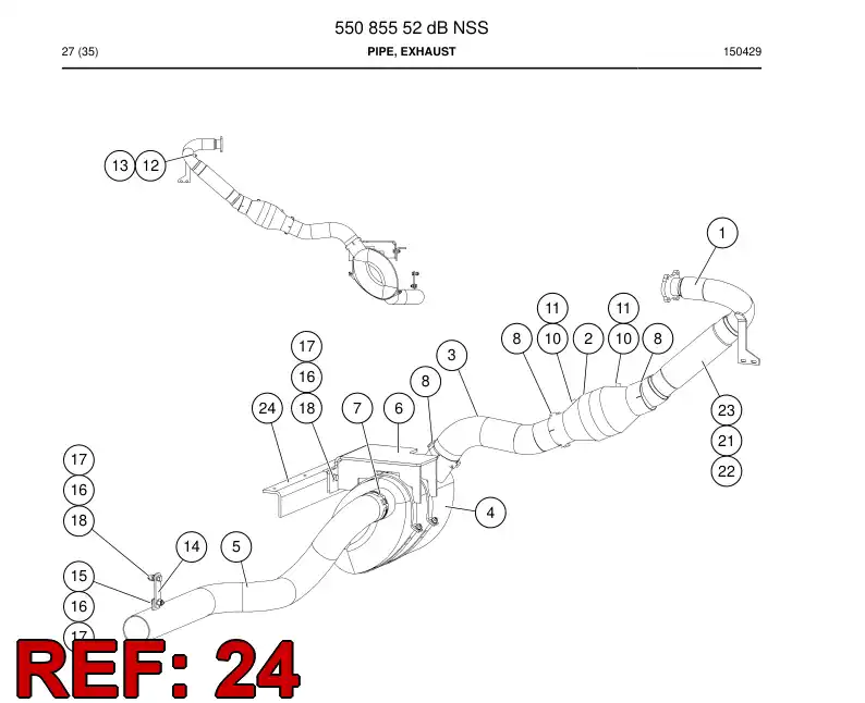 55063138a 550 631 38a Plate - Sandvik Technical Drawing
