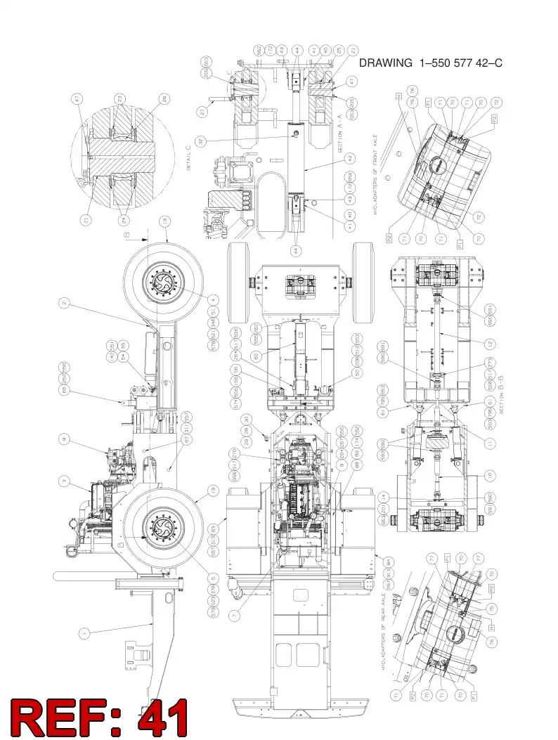 55063602 550 636 02 PIN - Sandvik Technical Drawing
