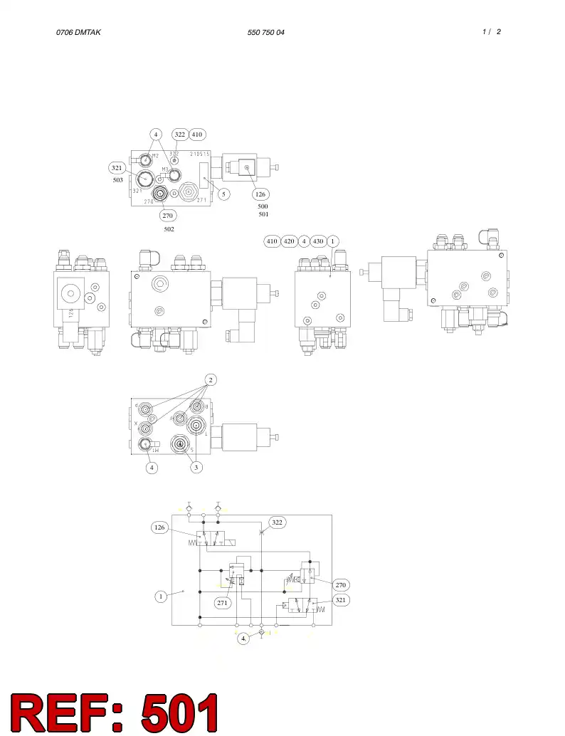 55063729 550 637 29 COIL - Sandvik Technical Drawing