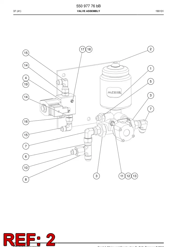 55064220b 550 642 20b Plate - Sandvik Technical Drawing