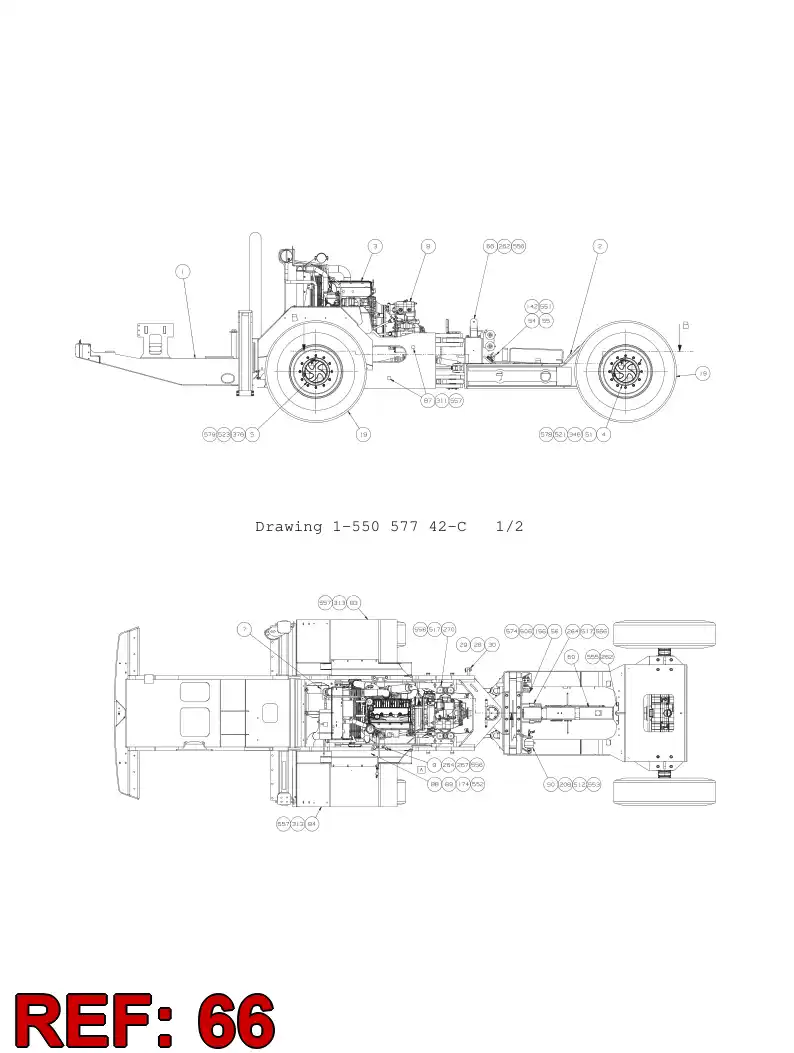 55064379 550 643 79 SUPPORTING BLOCK - Sandvik Technical Drawing