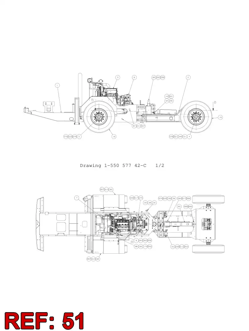 55064387 550 643 87 Plate, Locking - Sandvik Technical Drawing