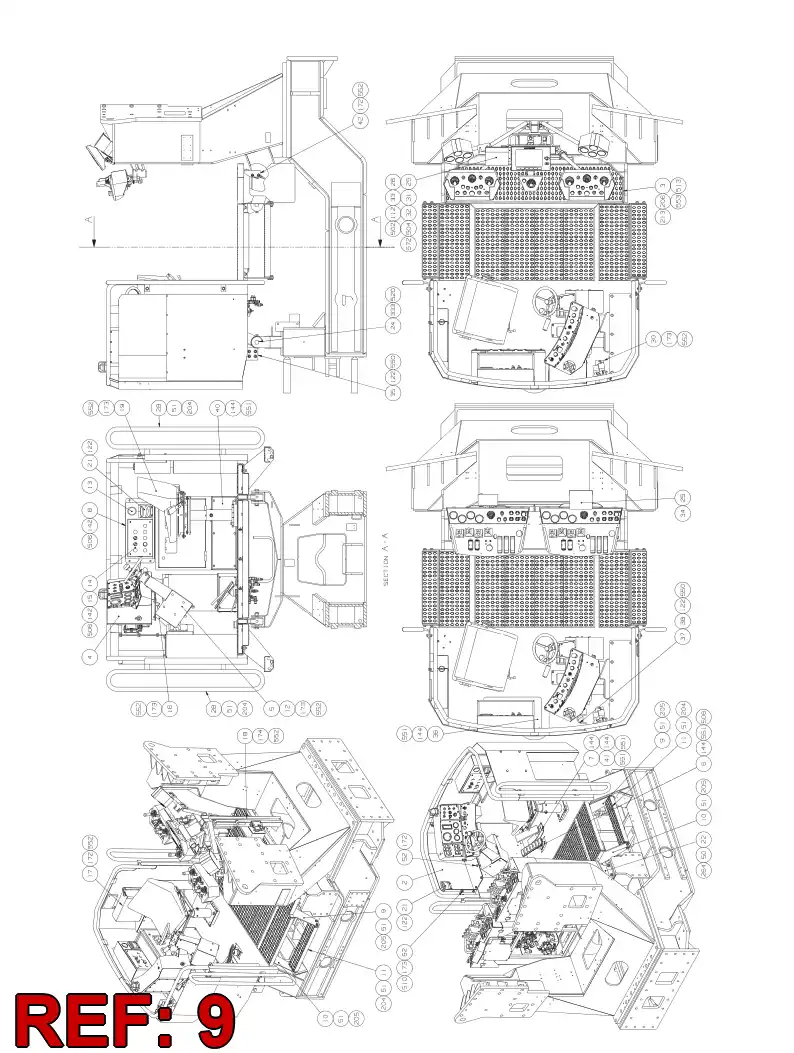55064599 550 645 99 PLATE - Sandvik Technical Drawing