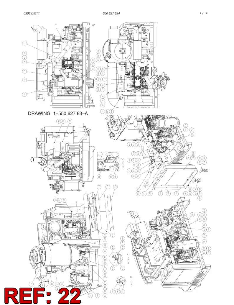 55064766 550 647 66 WATER HOSE - Sandvik Technical Drawing