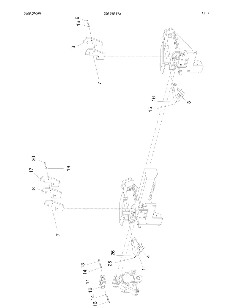 55064891a 550 648 91a  - Sandvik Technical Drawing