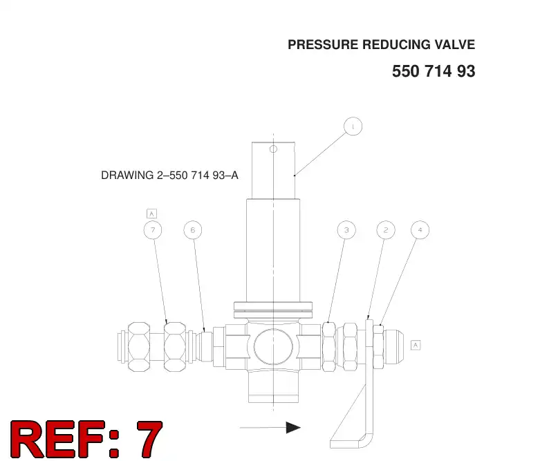 55065155 550 651 55 PIPE - Sandvik Technical Drawing