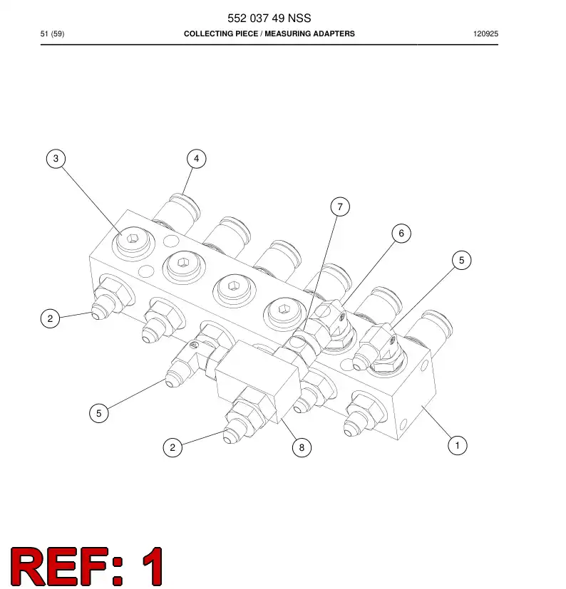 55065506a 550 655 06a LOCKING, LUBRICATION FITTINGS - Sandvik Technical Drawing