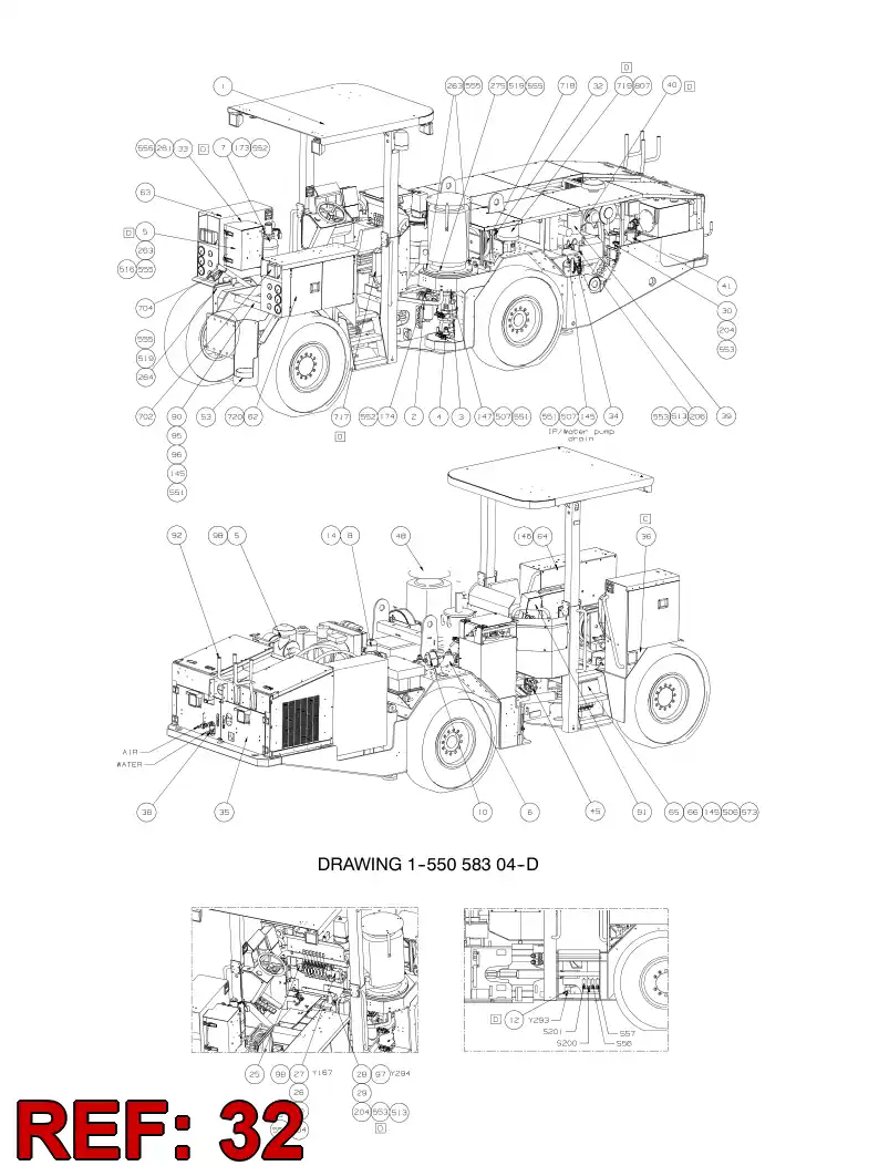 55065563 550 655 63 COLLECTING PIECE - Sandvik Technical Drawing