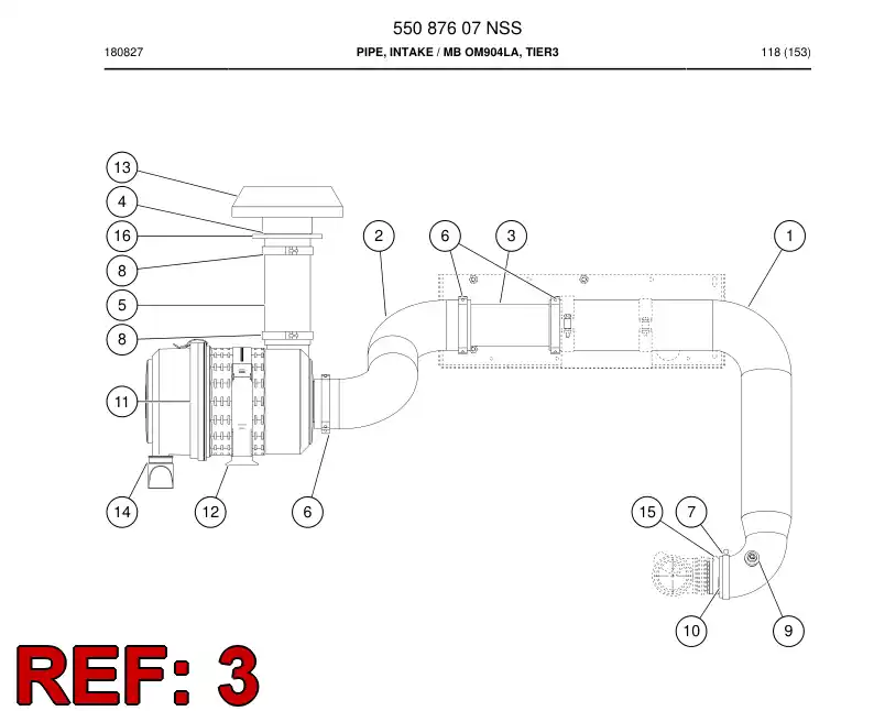 55066000b 550 660 00b Pipe - Sandvik Technical Drawing