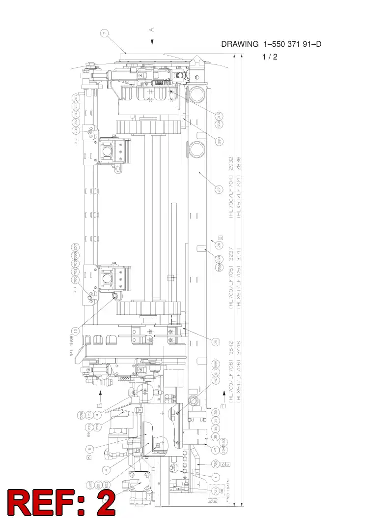 55066409 550 664 09 DRIFTER - Sandvik Technical Drawing