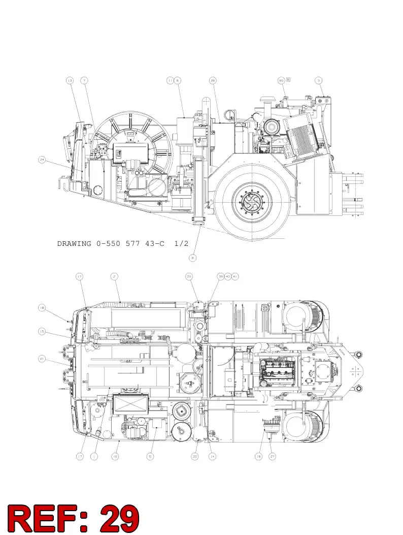 55066598 550 665 98 MOUNTING BRACKET - Sandvik Technical Drawing