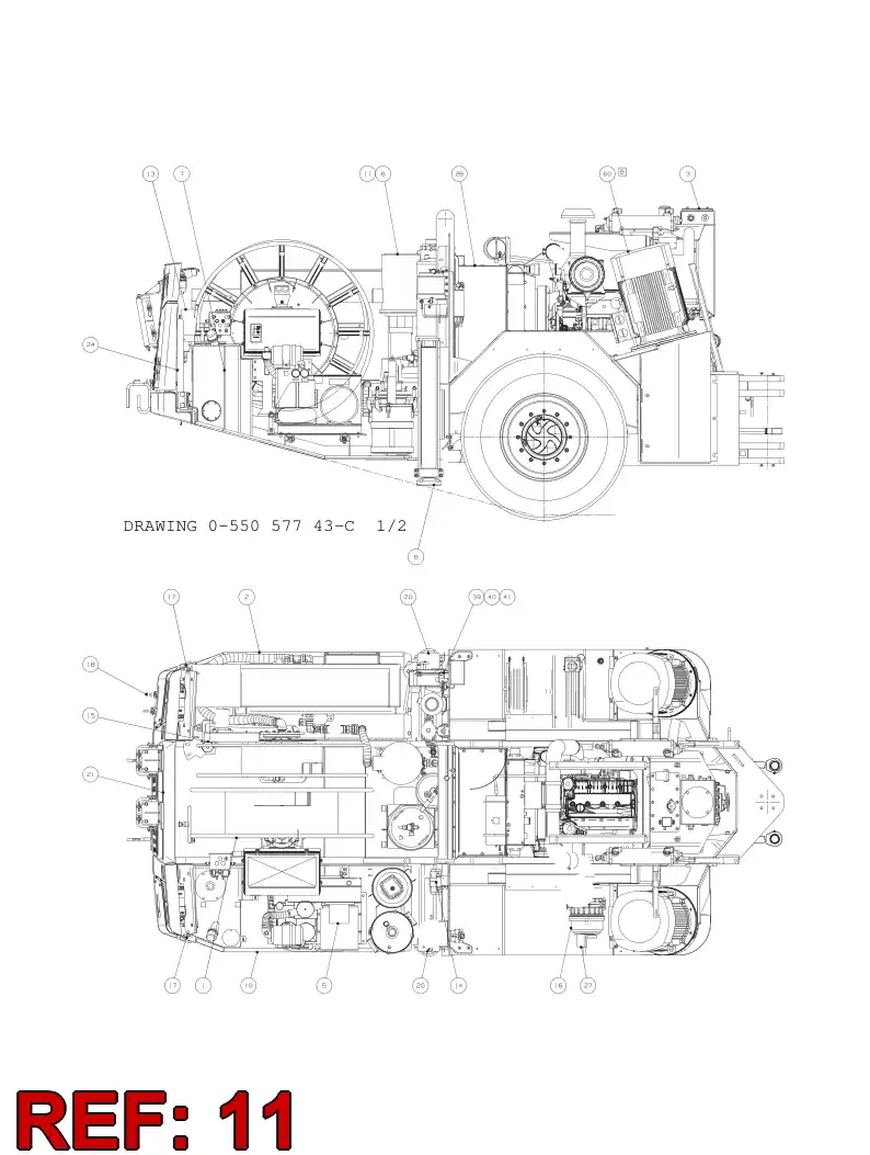 55066600 550 666 00 DISTRIBUTOR - Sandvik Technical Drawing
