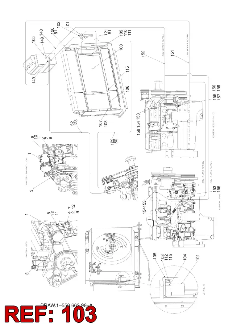 55066635 550 666 35 PLATE - Sandvik Technical Drawing