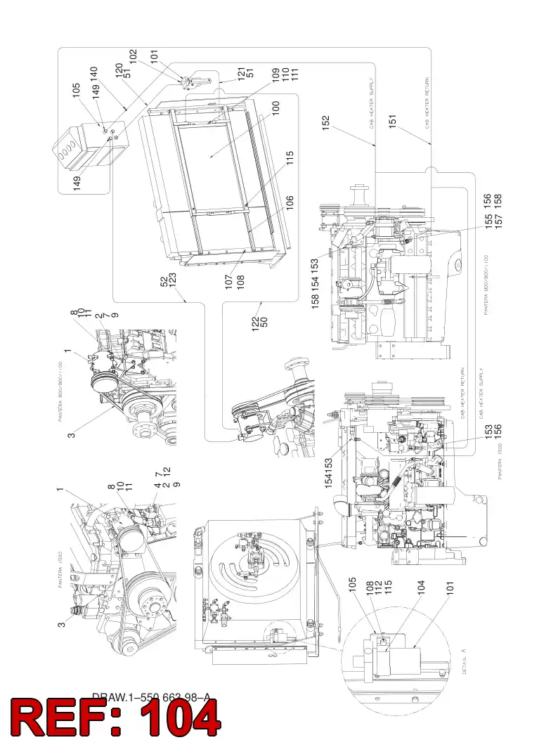 55066636 550 666 36 BAND - Sandvik Technical Drawing