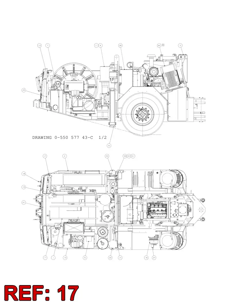 55066679 550 666 79 THRUST - Sandvik Technical Drawing
