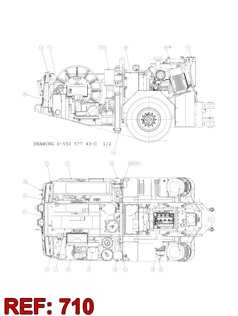 55066683 550 666 83 ASSEMBLY KIT, CT 10 - Sandvik Technical Drawing