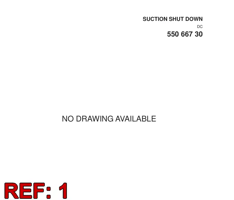 55066731 550 667 31 AIR VALVE - Sandvik Technical Drawing