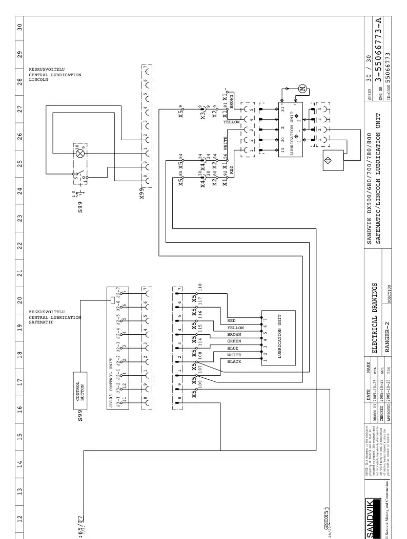 55066773A 550 667 73A  - Sandvik Technical Drawing