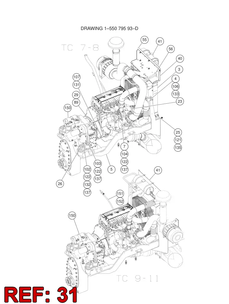 55067295 550 672 95 TUBERAS, REFRIGERANTE - Sandvik Technical Drawing