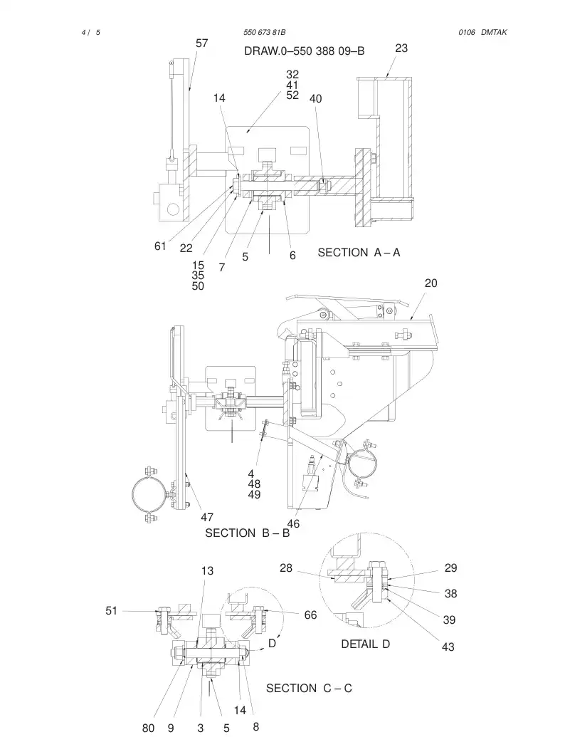 55067381B 550 673 81B FEED - Sandvik Technical Drawing