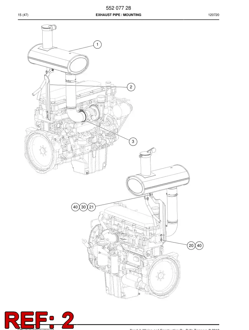 55067599 550 675 99 Supporting block - Sandvik Technical Drawing
