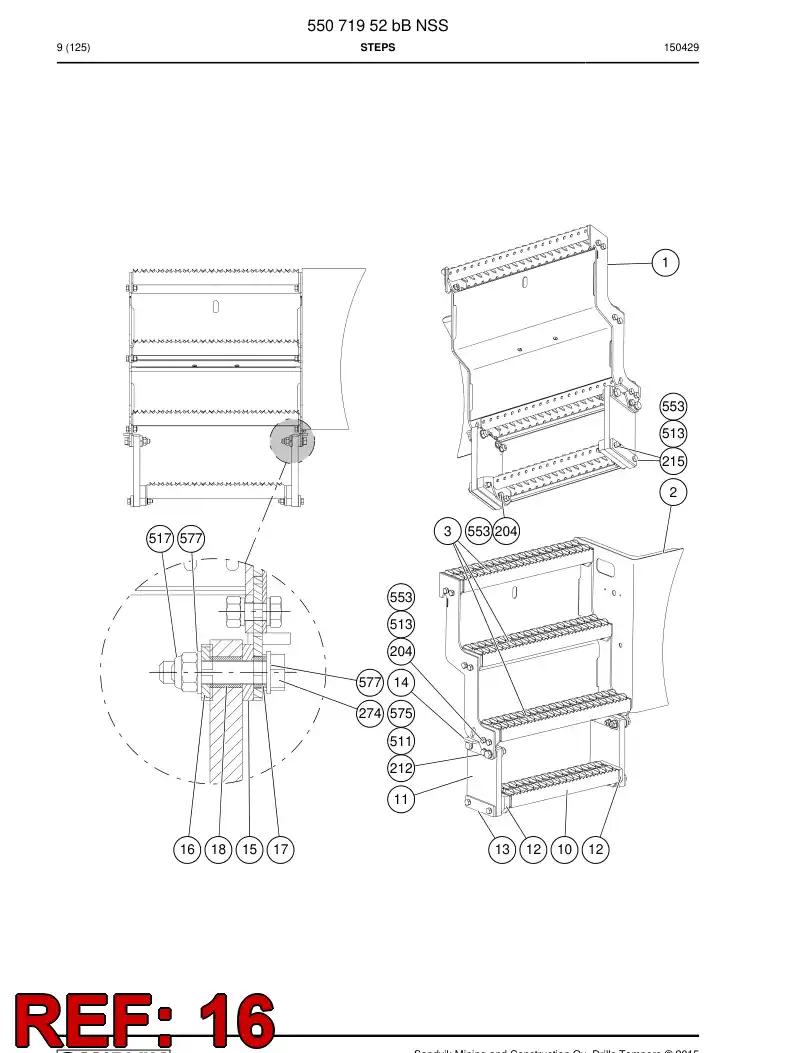 550 677 25a Plate - drawing