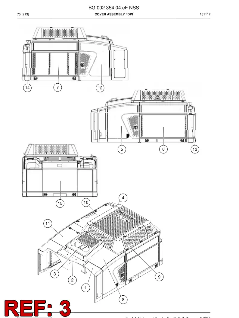 55067801a 550 678 01a Corner Box, Welding - Sandvik Technical Drawing