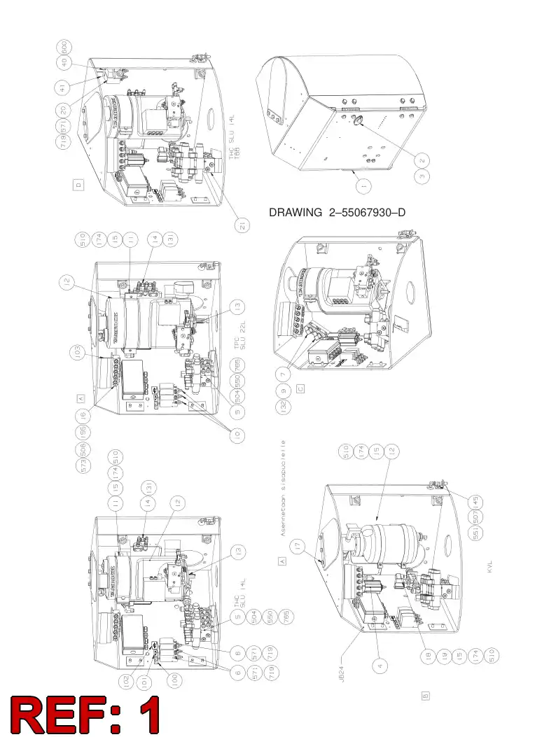 55067932 550 679 32 SIDE BOX - Sandvik Technical Drawing