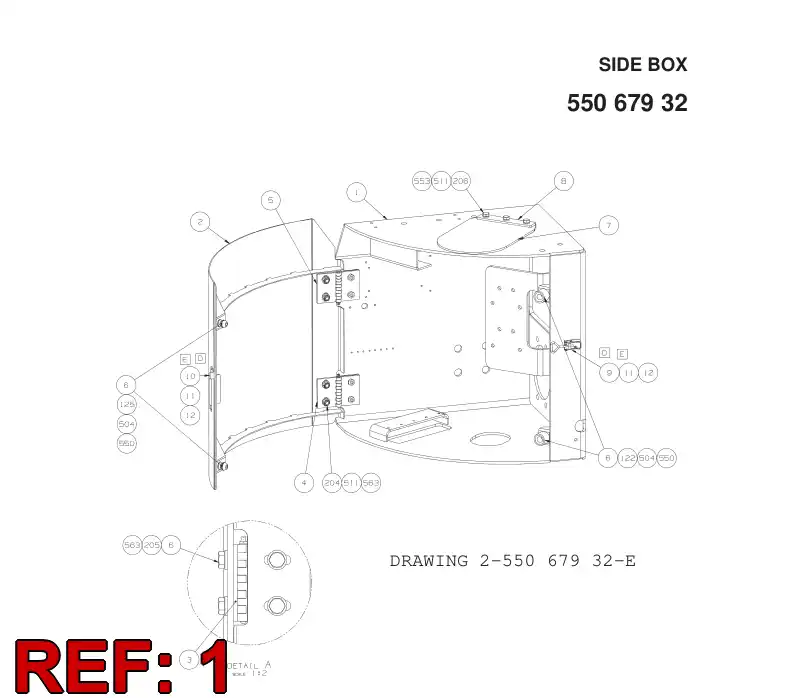 55067934 550 679 34 BODY - Sandvik Technical Drawing