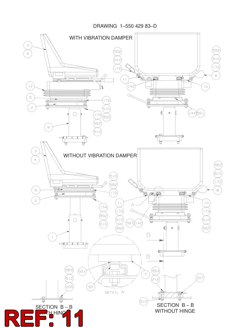 55068022 550 680 22 PLATE - Sandvik Technical Drawing
