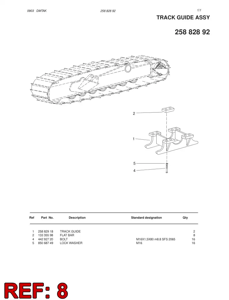 55068840 550 688 40 Switch, Level - Sandvik Technical Drawing