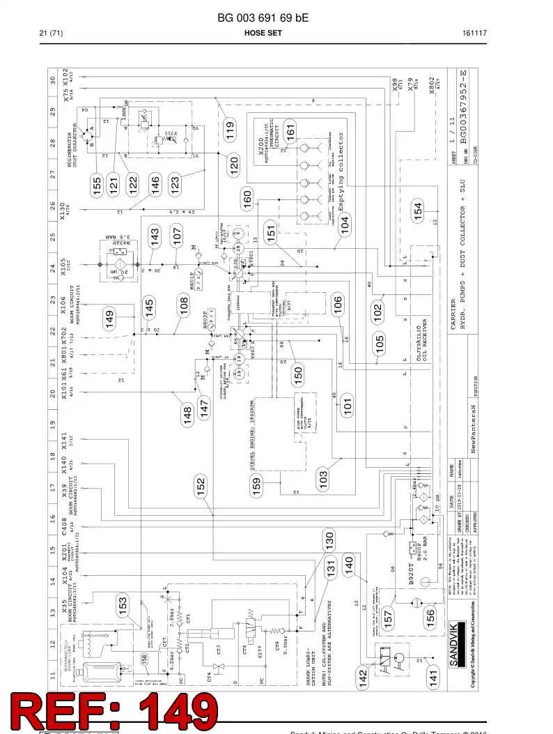 55069192c 550 691 92c Pipe - Sandvik Technical Drawing