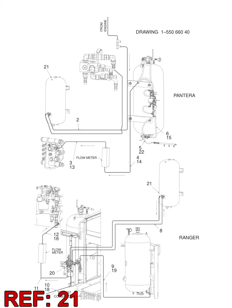 55069296 550 692 96 INSULATION MATERIAL - Sandvik Technical Drawing