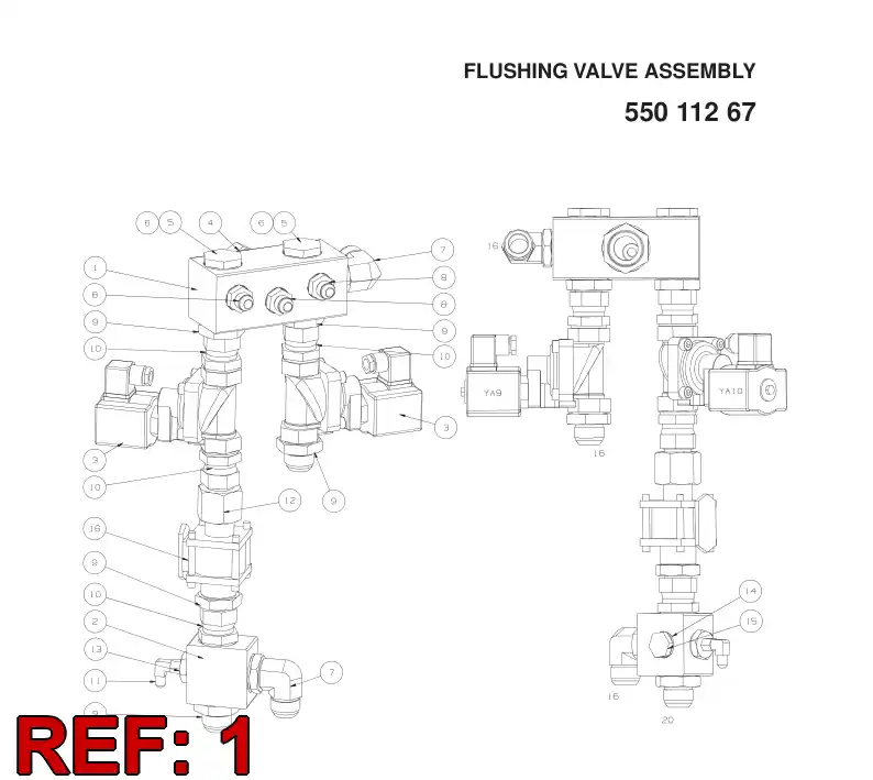 55069330 550 693 30 COLLECTING PIECE - Sandvik Technical Drawing