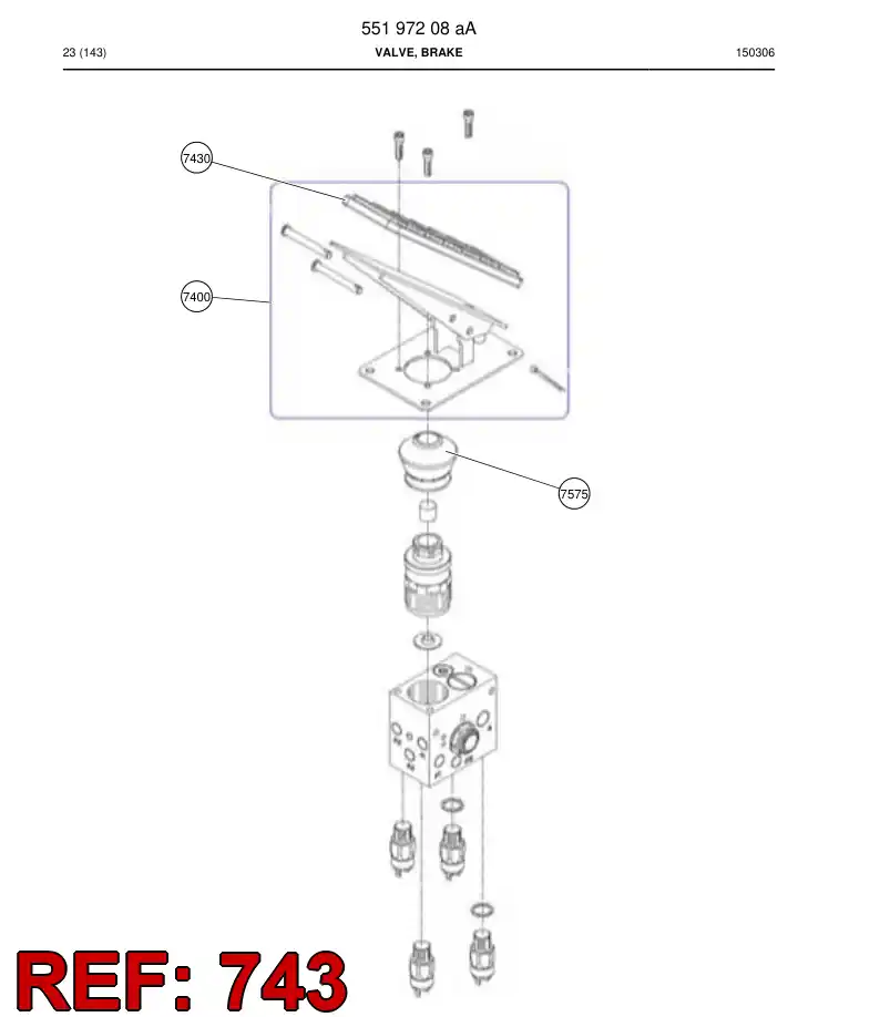 55069890 550 698 90 Cover, Rubber - Sandvik Technical Drawing