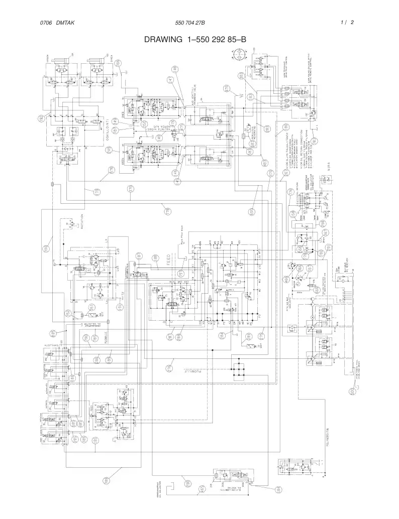 55070427B 550 704 27B HOSING, CONTROL MODULE (1-550 - Sandvik Technical Drawing