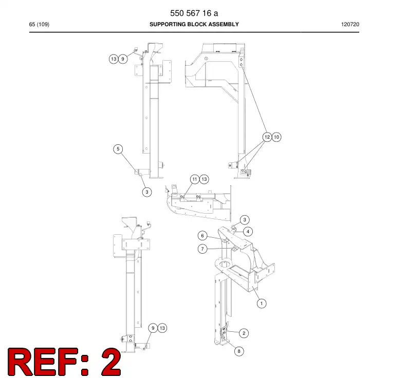 55070587 550 705 87 Holder - Sandvik Technical Drawing