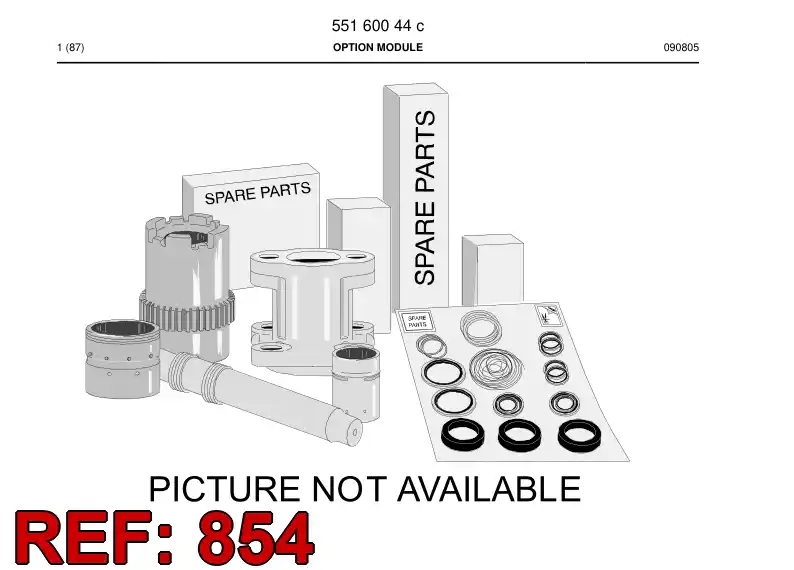 55070773 550 707 73 Hosing - Sandvik Technical Drawing