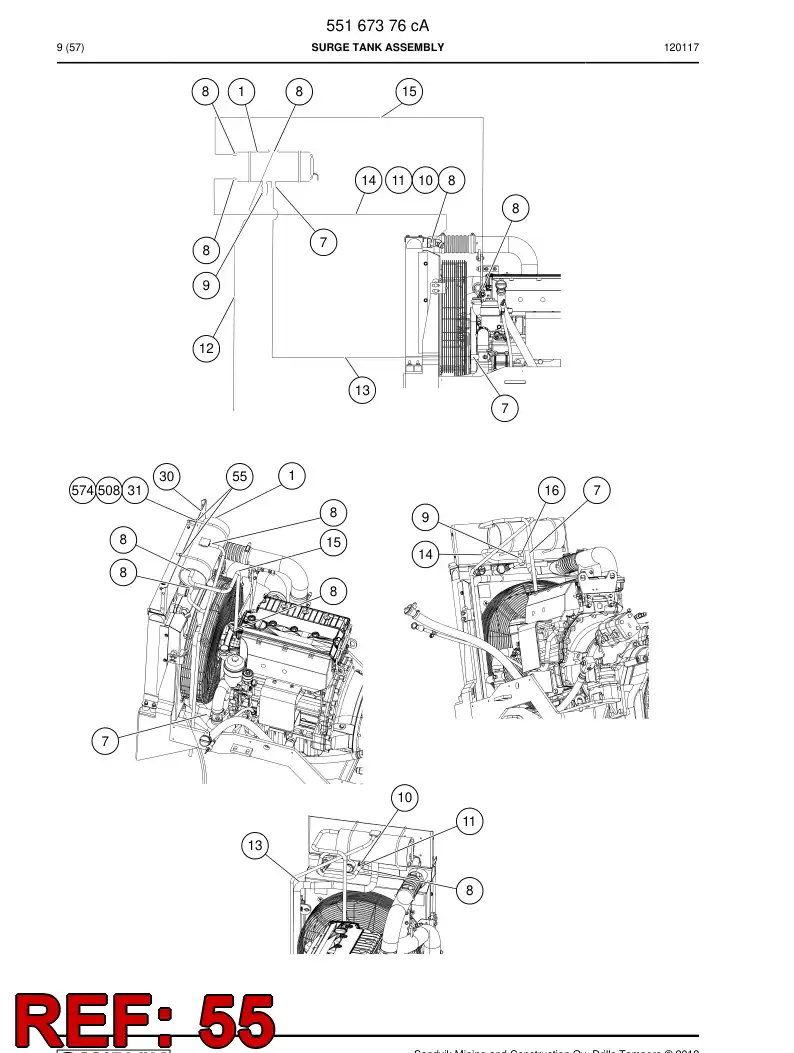550 708 14 Rubber sheet - drawing