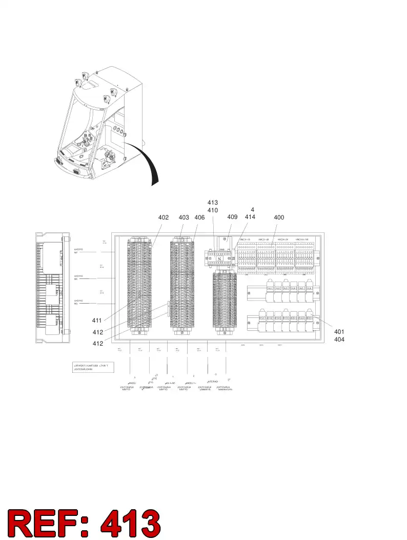 55070863 550 708 63 FITTING PIECE - Sandvik Technical Drawing