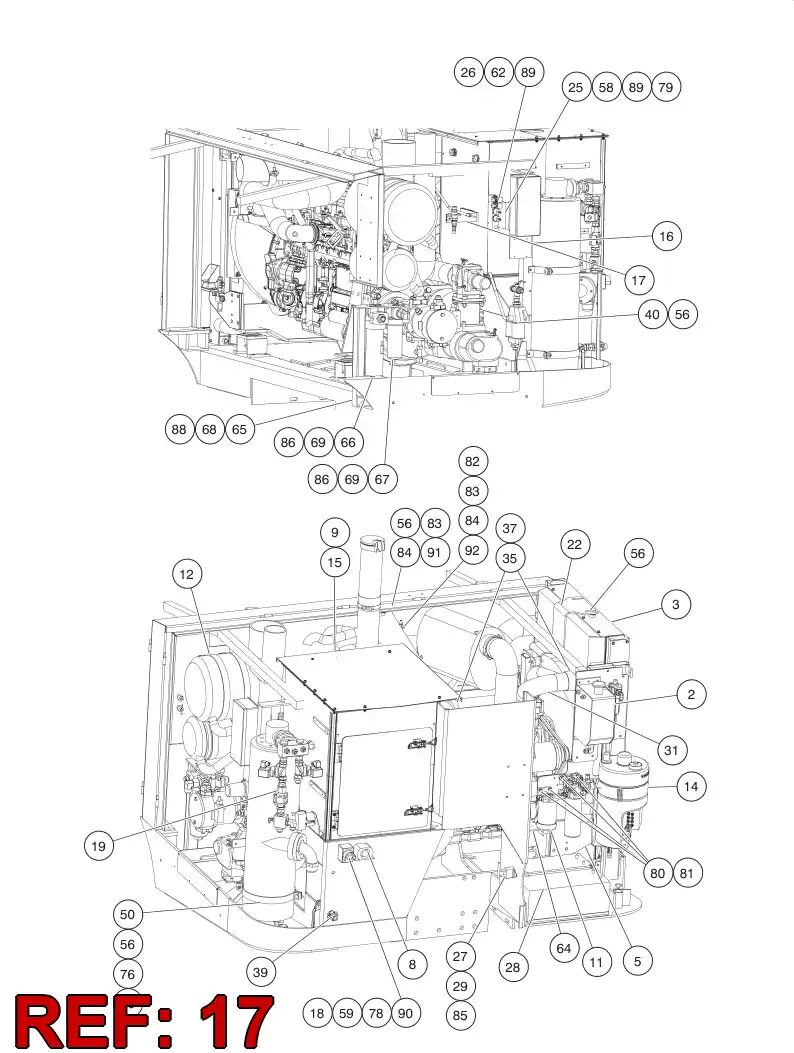 55070885 550 708 85 SIGN - Sandvik Technical Drawing