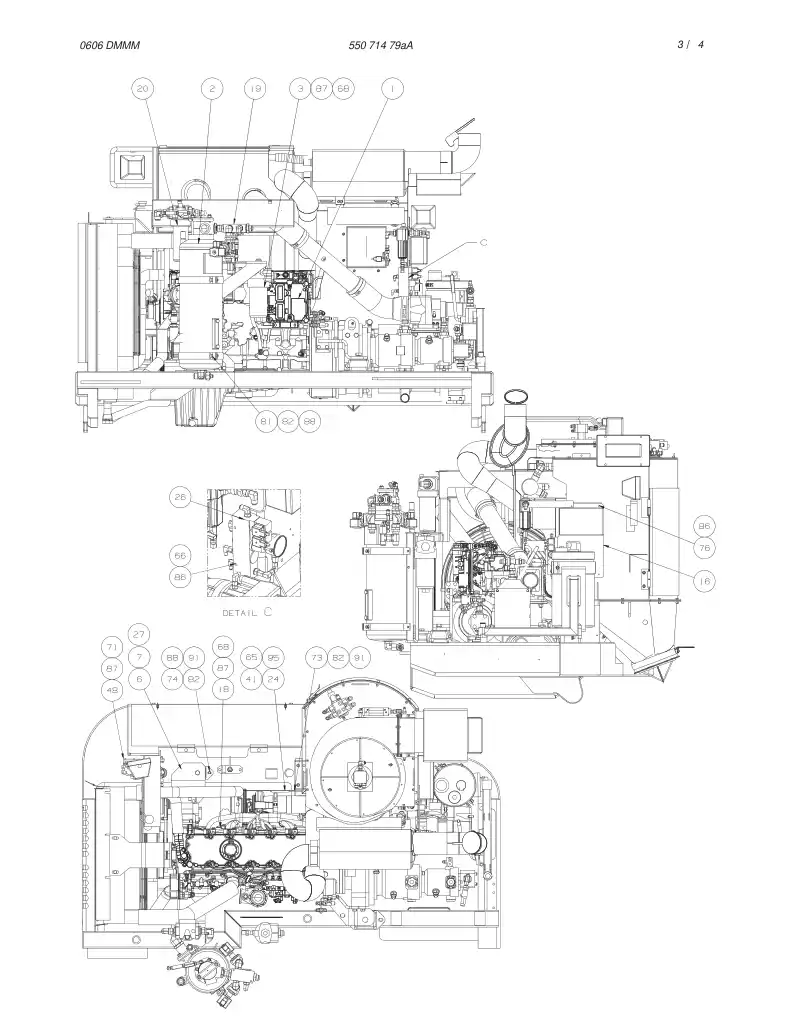 55071479aA 550 714 79aA POWERPACK - Sandvik Technical Drawing