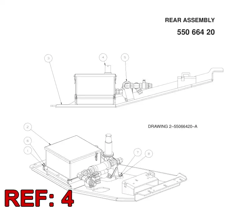 55071493 550 714 93 PRESSURE REDUCING VALVE - Sandvik Technical Drawing