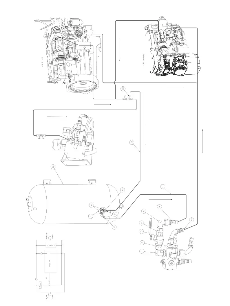 55071590 550 715 90 WATER HEATER ASSEMBLY - Sandvik Technical Drawing