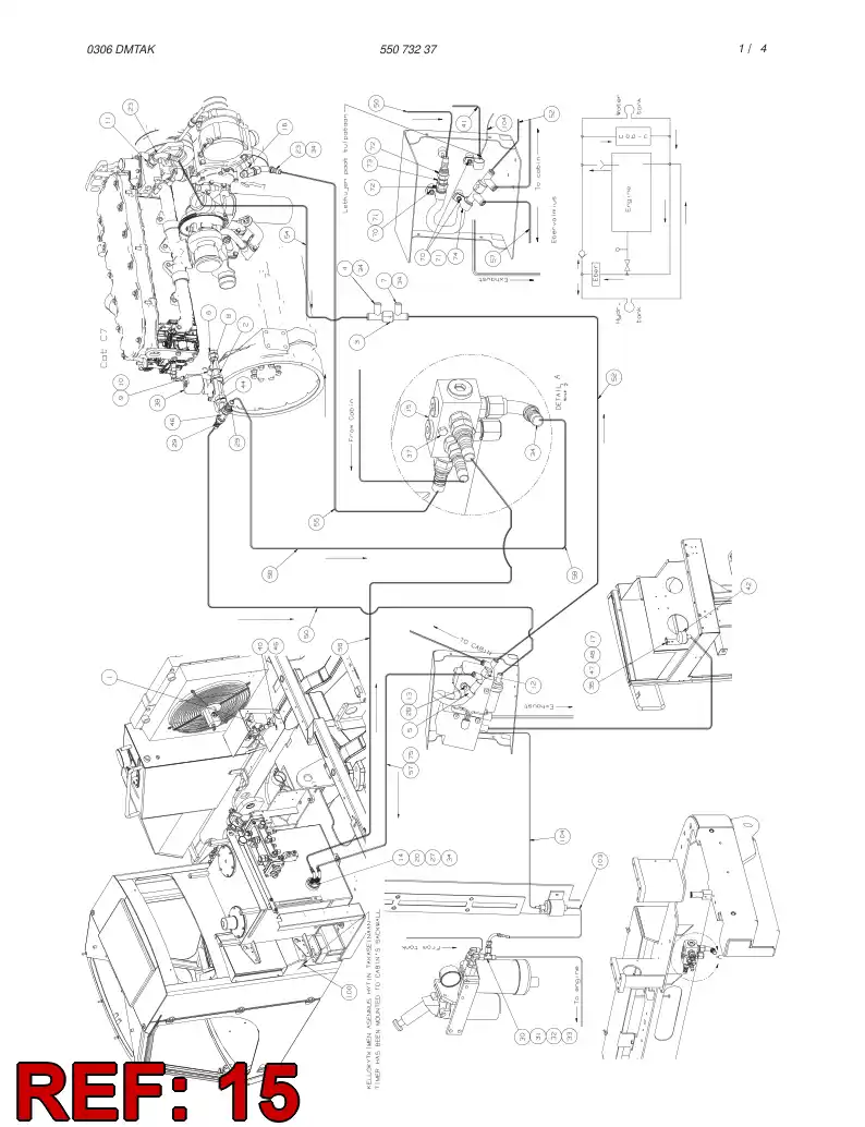 55071703 550 717 03 ADAPTER ASSEMBLY - Sandvik Technical Drawing