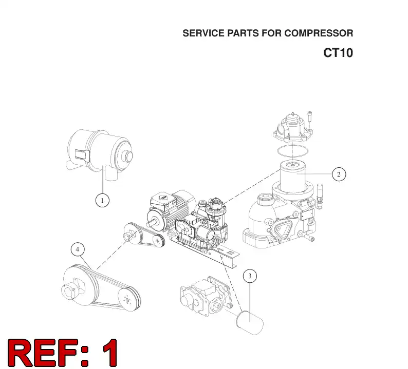 55071773 550 717 73 AIR FILTER ELEMENT - Sandvik Technical Drawing