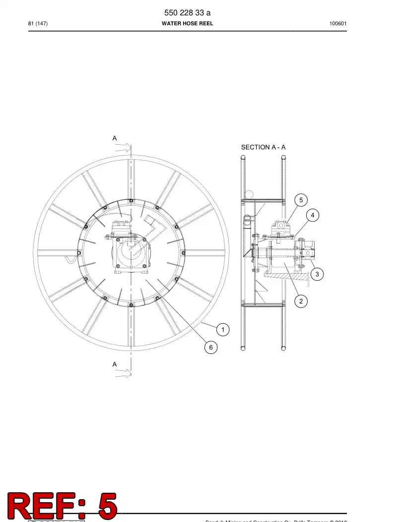 55071977 550 719 77 Fitting piece - Sandvik Technical Drawing