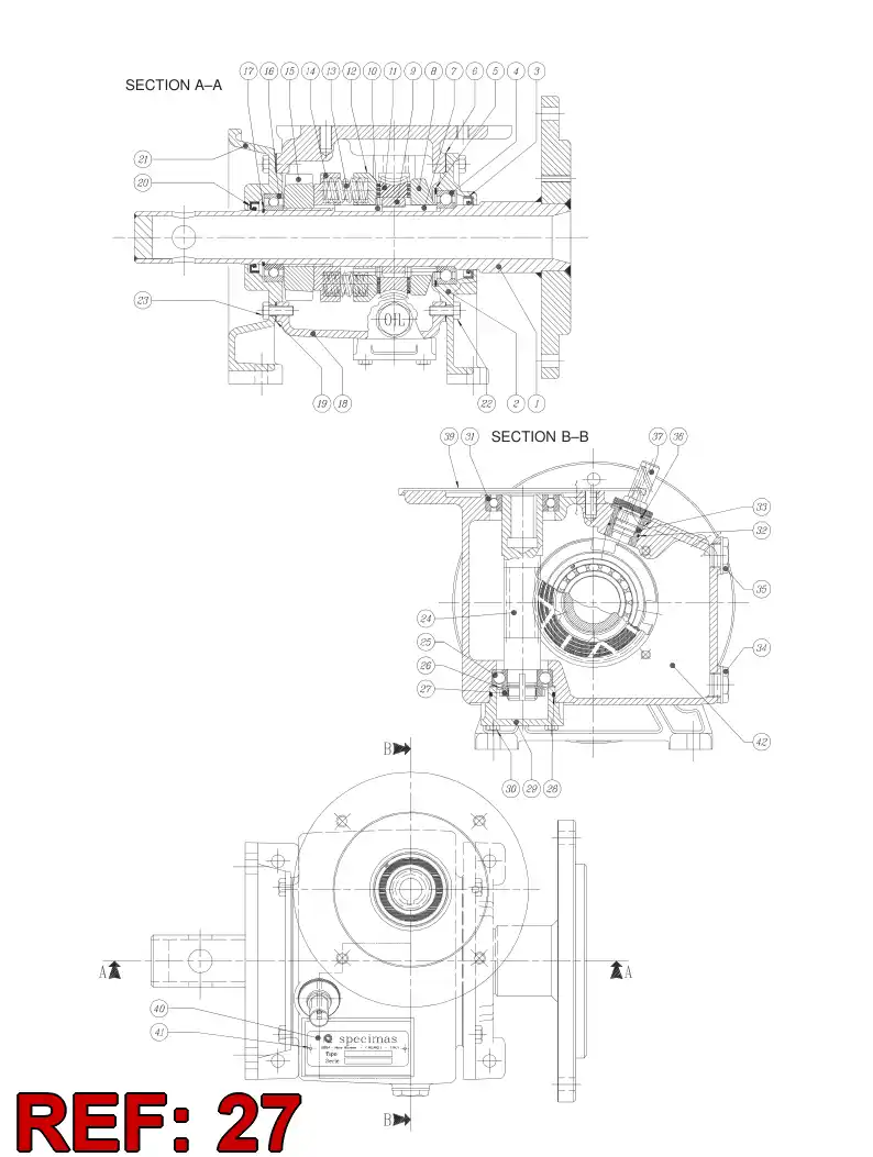 55072002 550 720 02 NUT - Sandvik Technical Drawing