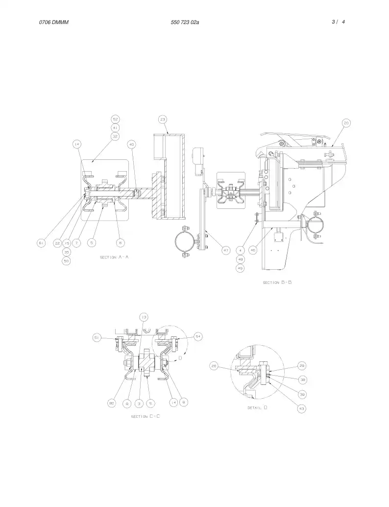 55072302a 550 723 02a FEED - Sandvik Technical Drawing
